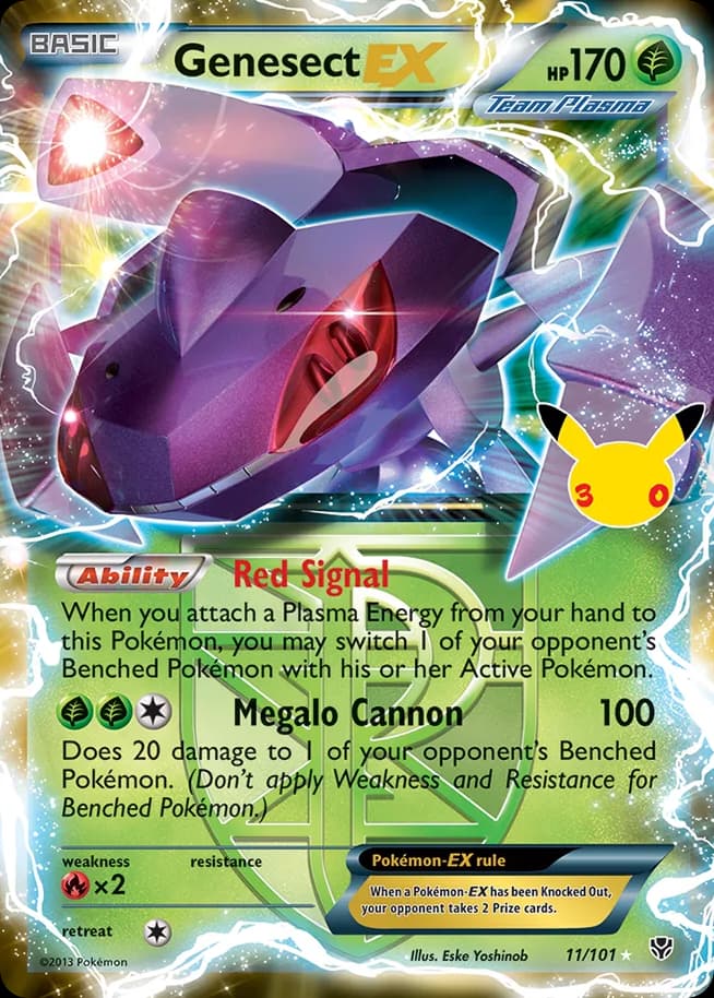 Genesect-EX, 11, Standard