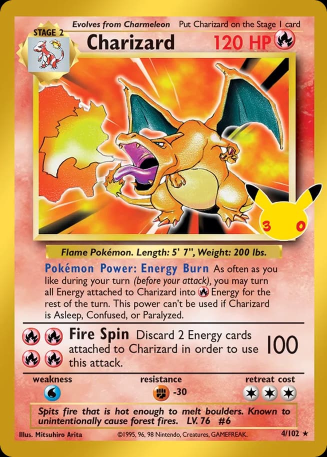 Charizard, 4, Standard