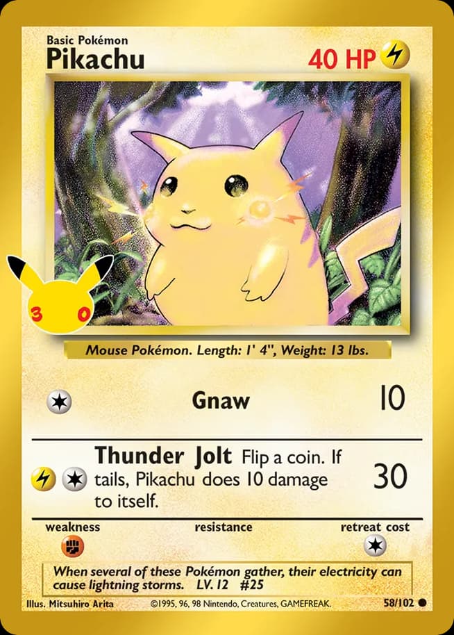 Pikachu, 58, Standard