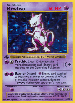 Mewtwo, 10/102, Unlimited