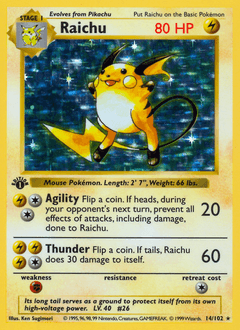 Raichu, 14/102, Unlimited