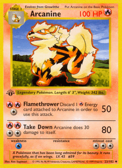 Arcanine, 23/102, Unlimited