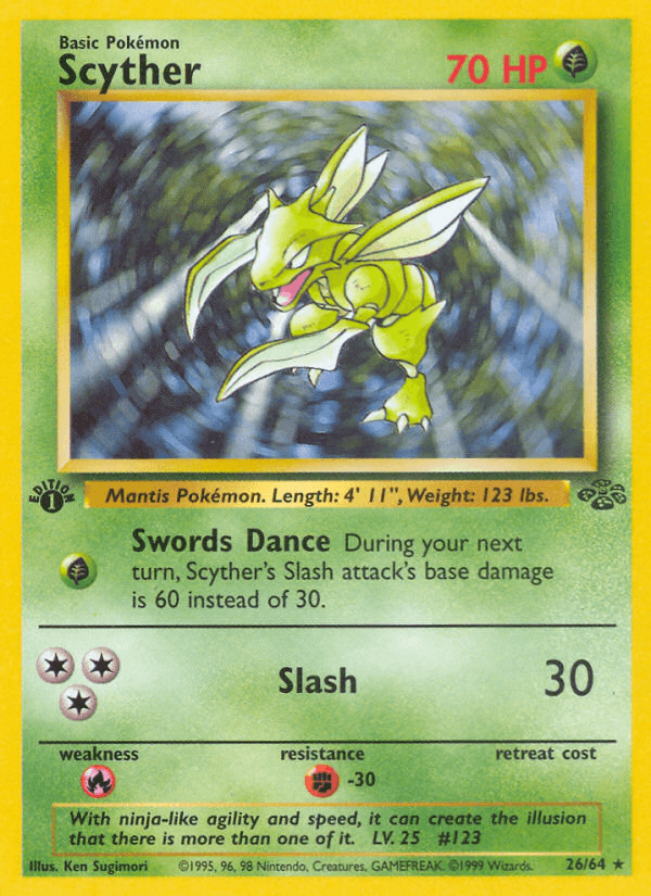 Scyther, 26/64, Unlimited