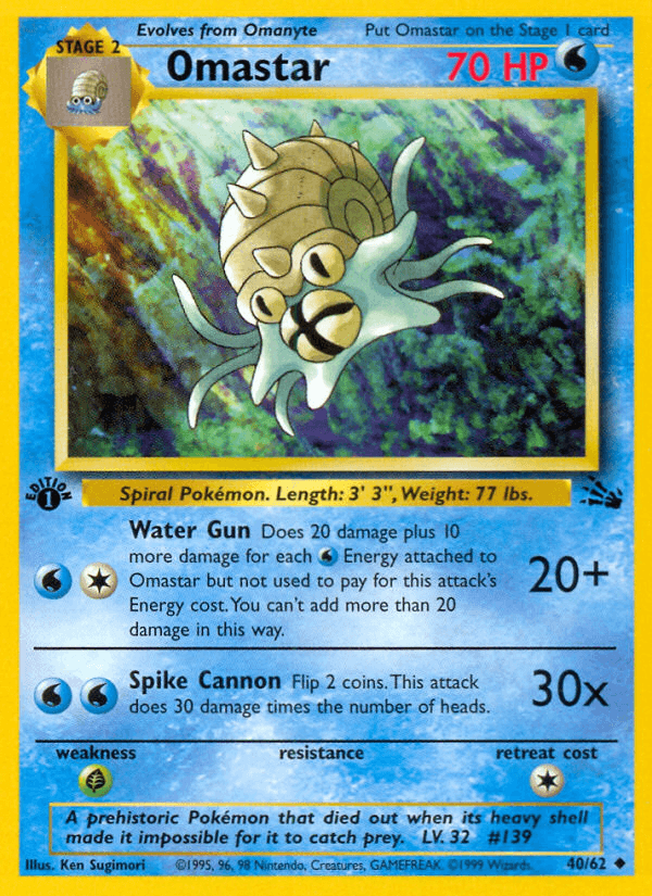 Omastar, 40/62, Unlimited