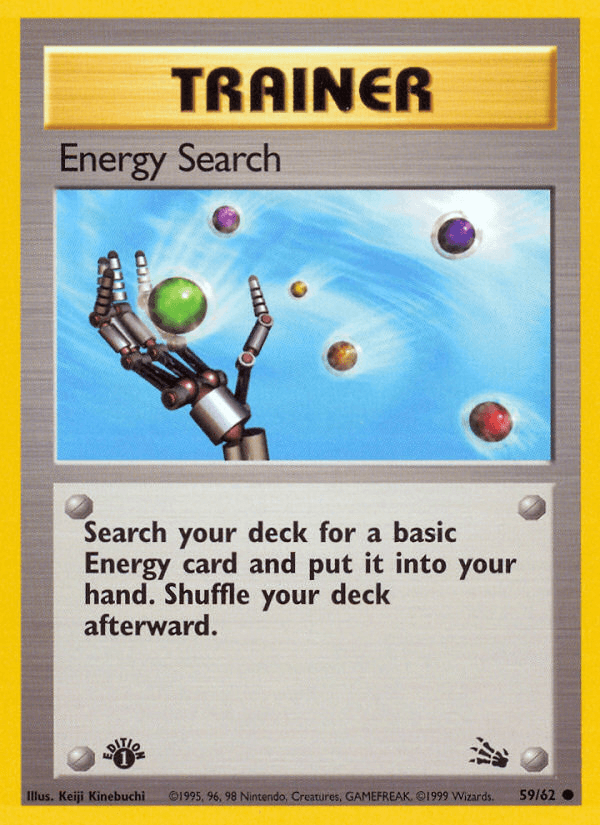 Energy Search, 59/62, Unlimited