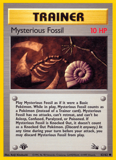 Mysterious Fossil, 62/62, Unlimited