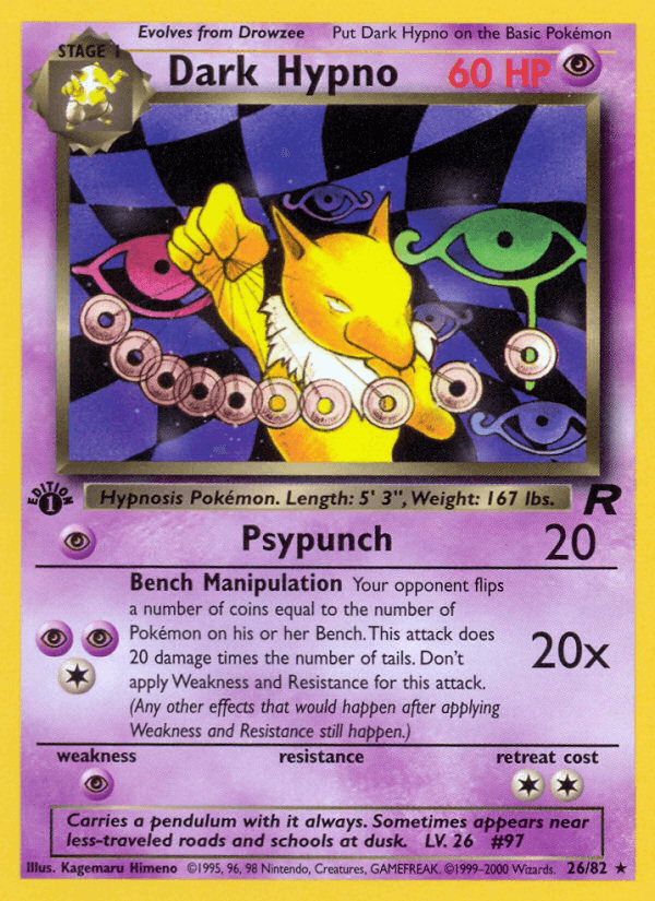 Dark Hypno, 26/82, Unlimited