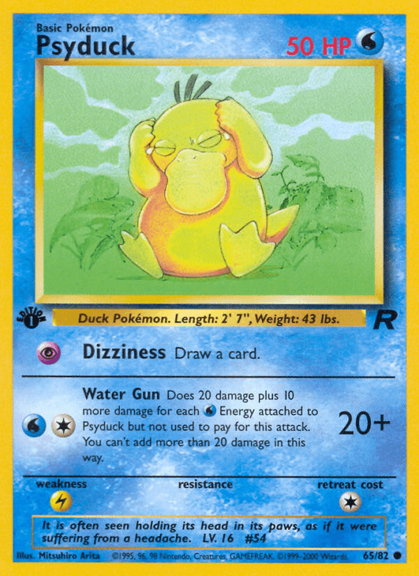 Psyduck, 65/82, Unlimited