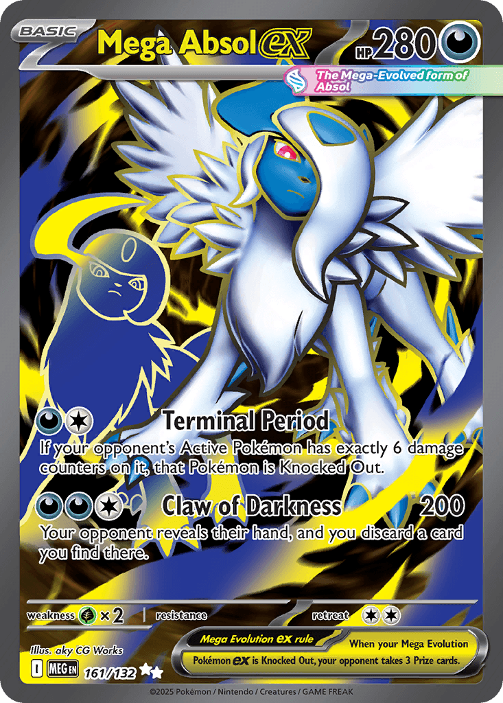 Mega Absol ex, 161/132, Standard
