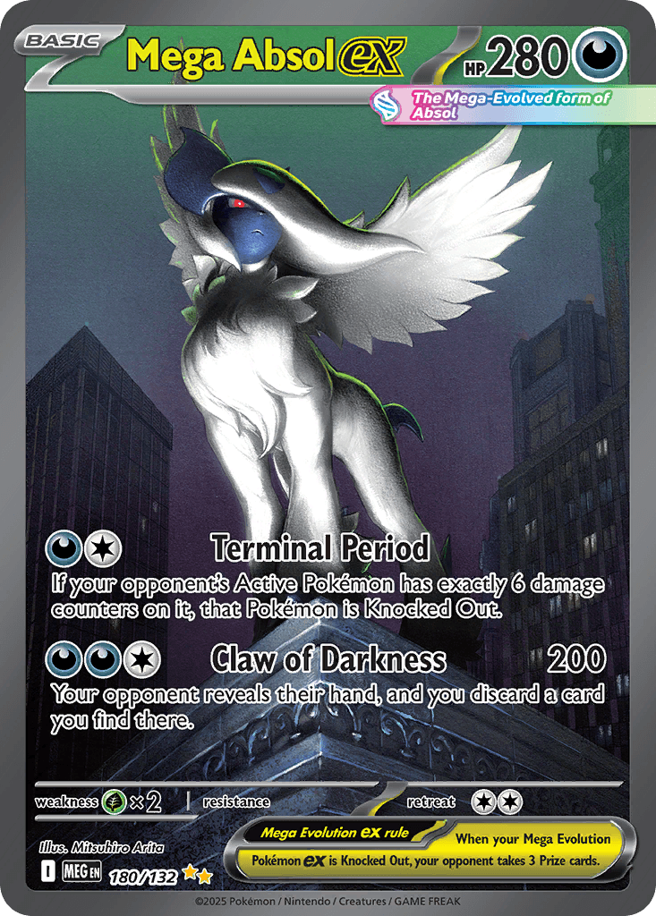 Mega Absol ex, 180/132, Standard