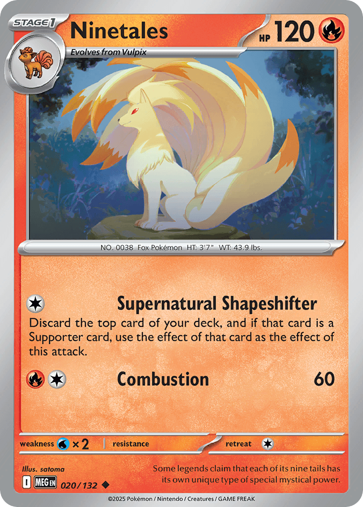 Ninetales, 20/132, Standard