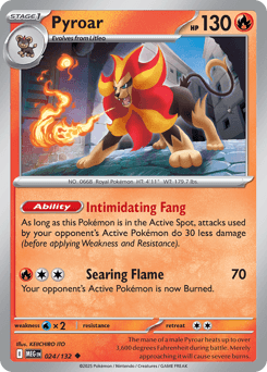 Pyroar, 24/132, Standard