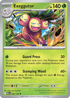 Exeggutor, 5/132, Standard