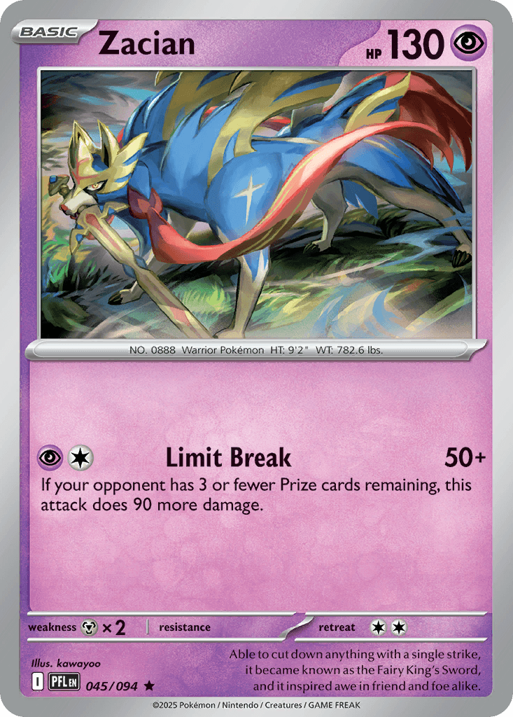 Zacian, 45/94, Standard