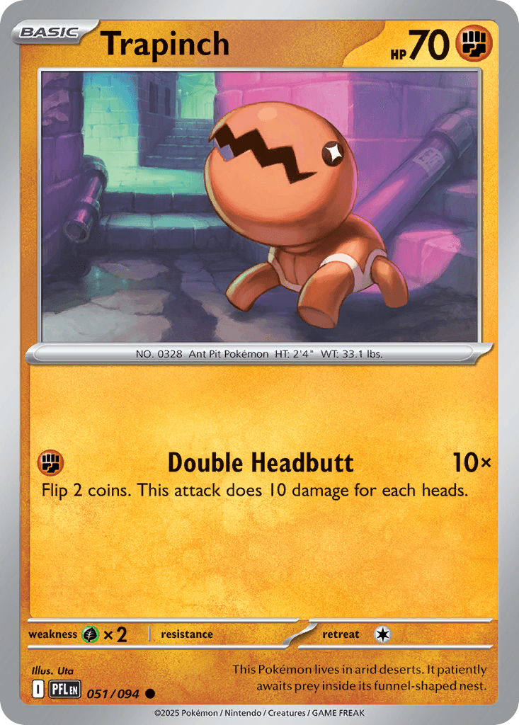 Trapinch, 51/94, Standard