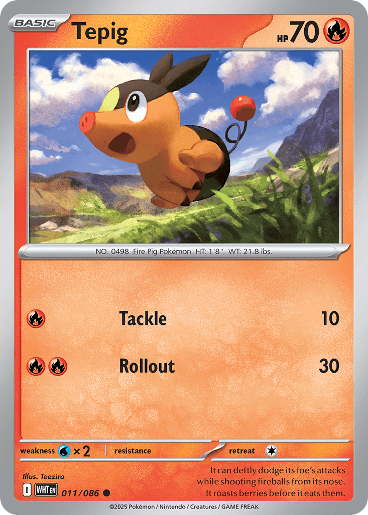 Tepig, 11/86, Standard