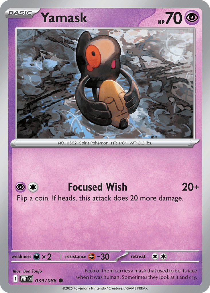 Yamask, 39/86, Standard