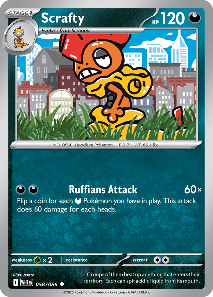 Scrafty, 58/86, Standard
