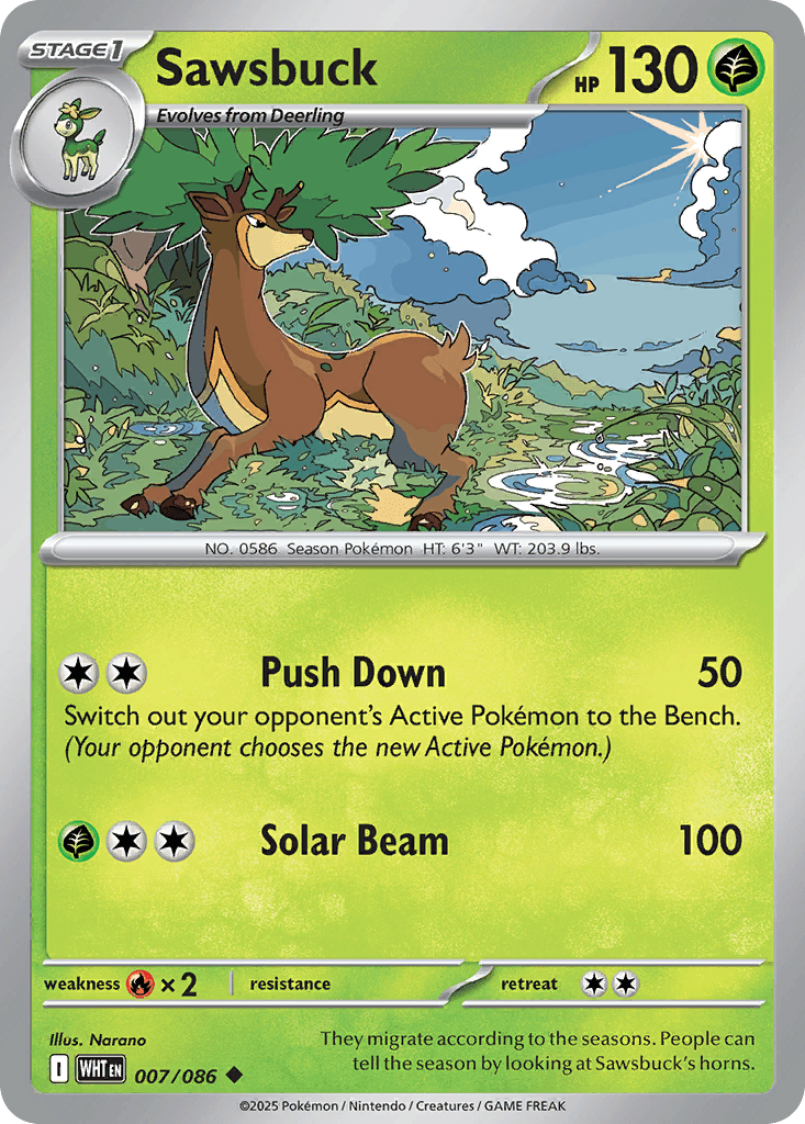 Sawsbuck, 7/86, Standard