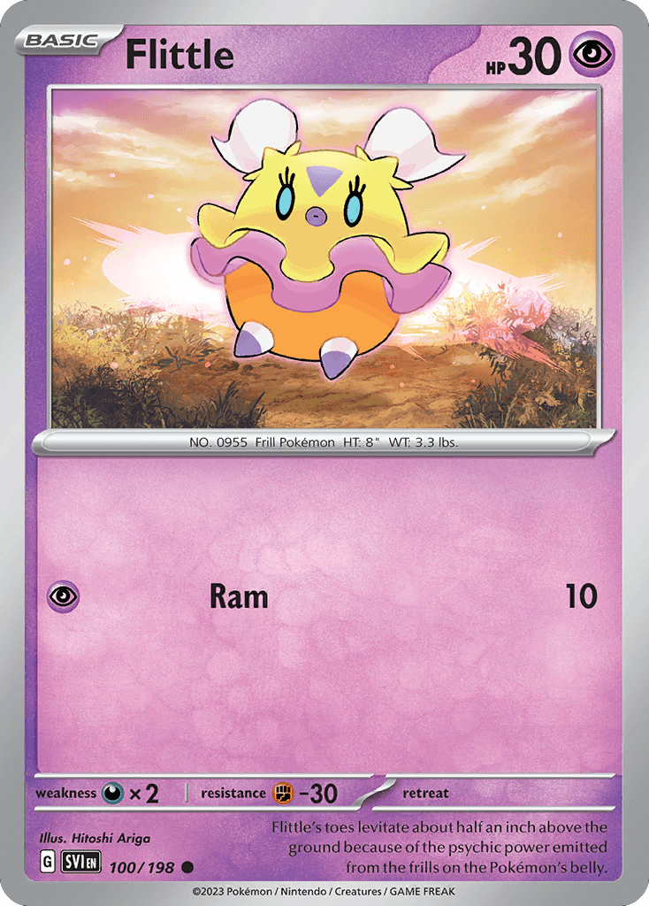 Flittle, 100/198, Standard