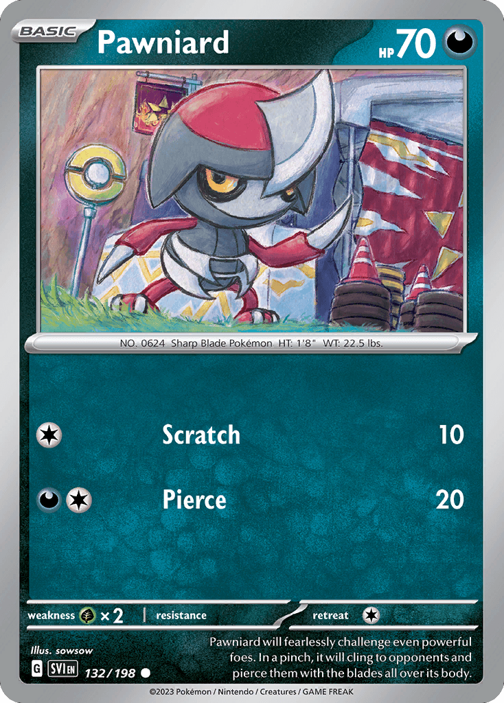 Pawniard, 132/198, Standard