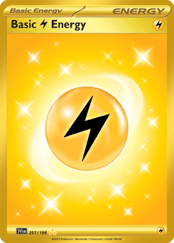 Basic Lightning Energy, 257/198, Standard