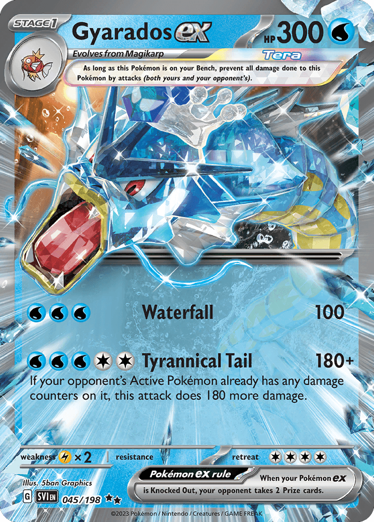 Gyarados ex, 45/198, Standard