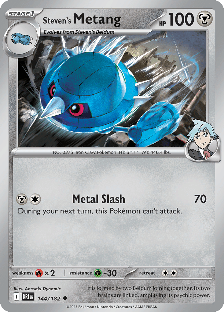 Steven's Metang, 144/182, Standard