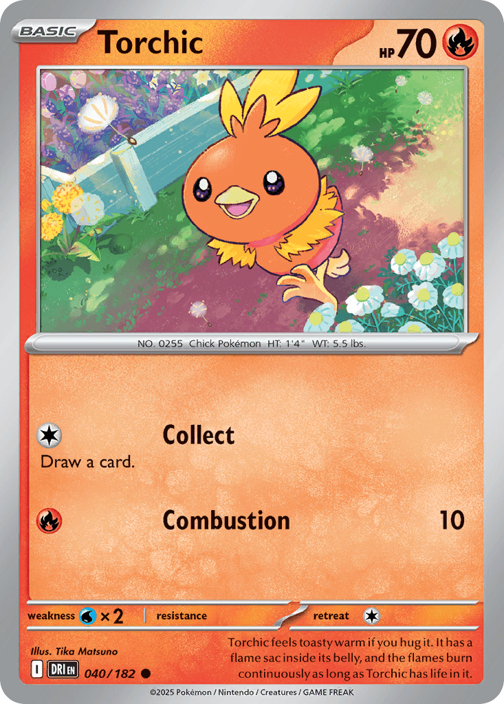 Torchic, 40/182, Standard