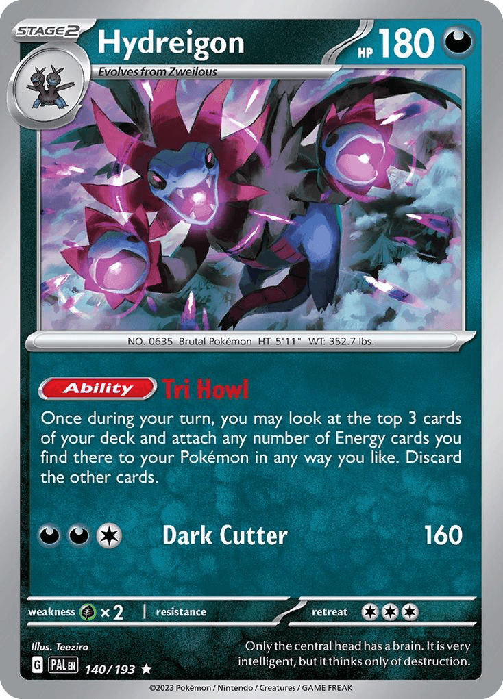 Hydreigon, 140/193, Standard
