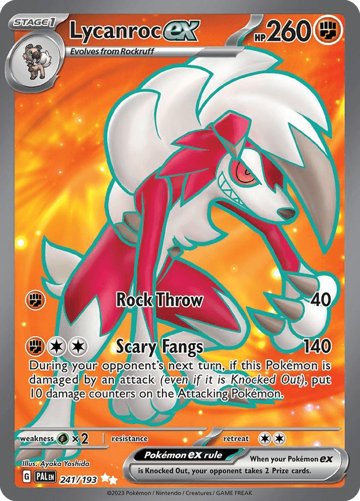 Lycanroc ex, 241/193, Standard