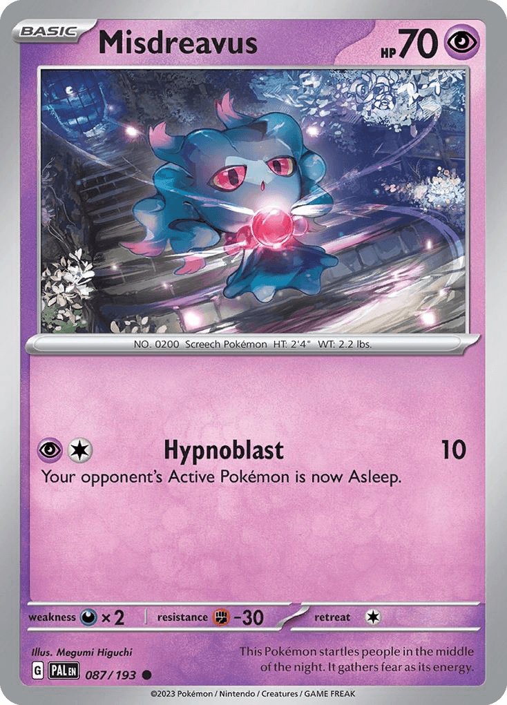 Misdreavus, 87/193, Standard