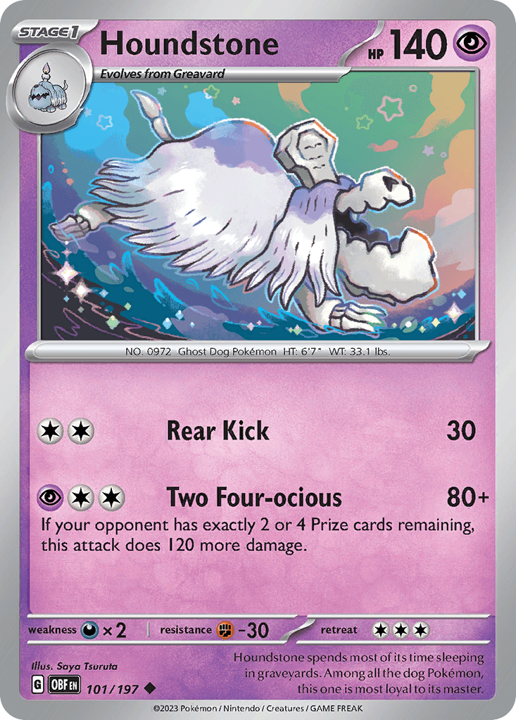 Houndstone, 101/197, Standard