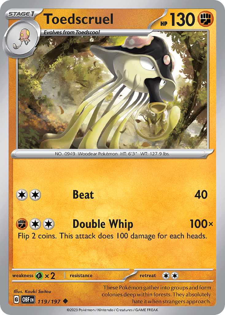 Toedscruel, 119/197, Standard