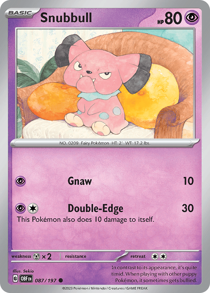 Snubbull, 87/197, Standard