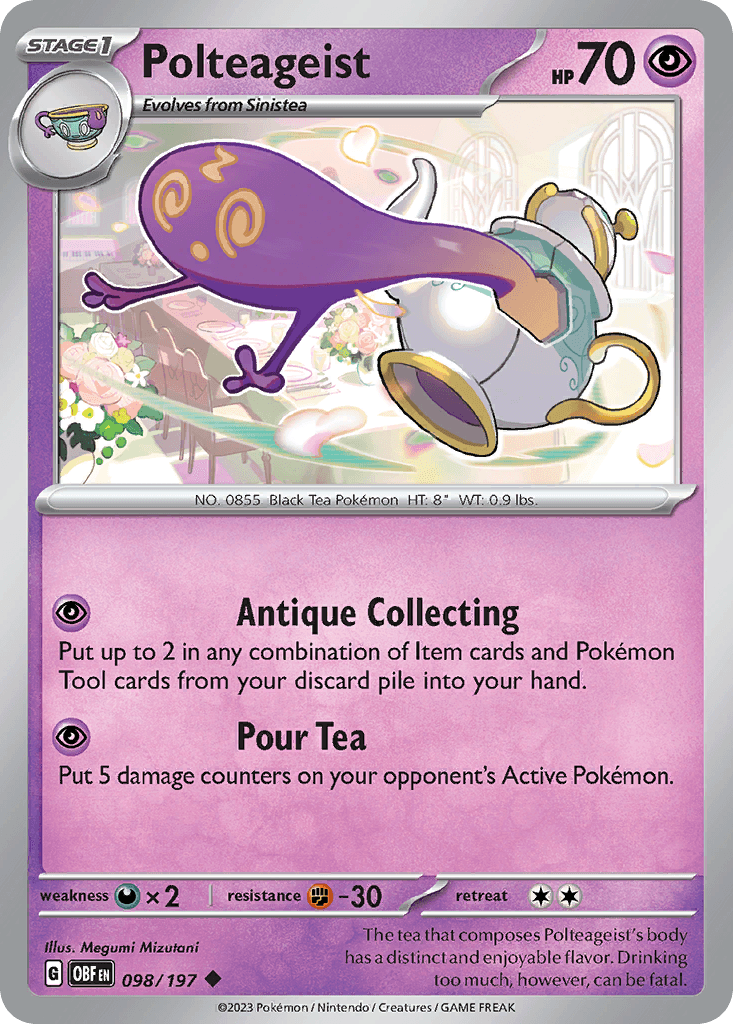 Polteageist, 98/197, Standard