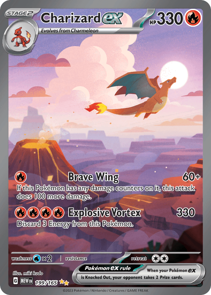 Charizard ex, 199/165, Standard