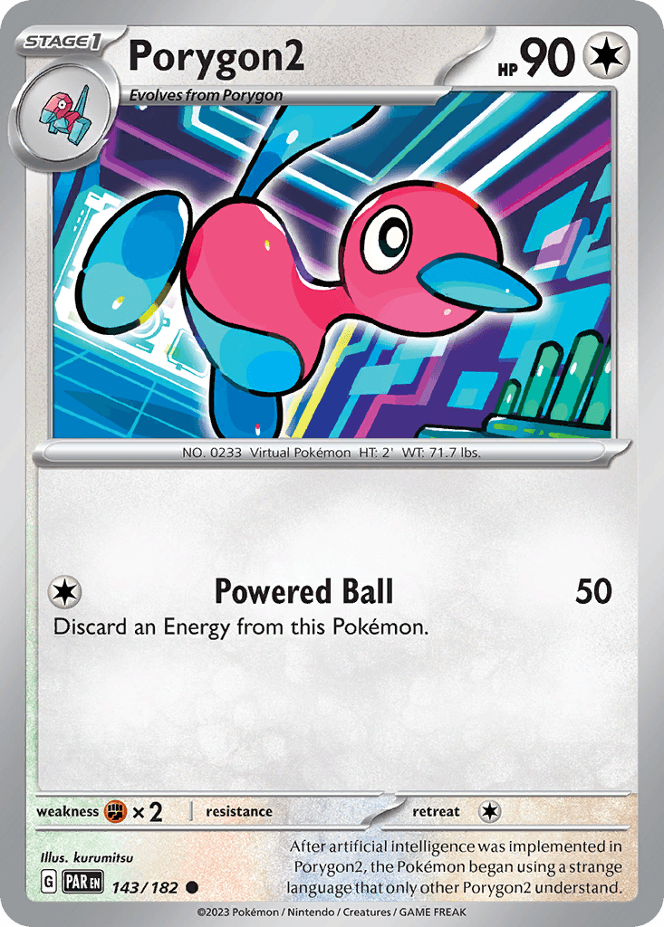 Porygon2, 143/182, Standard