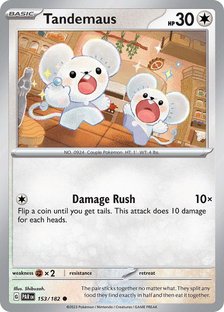 Tandemaus, 153/182, Standard