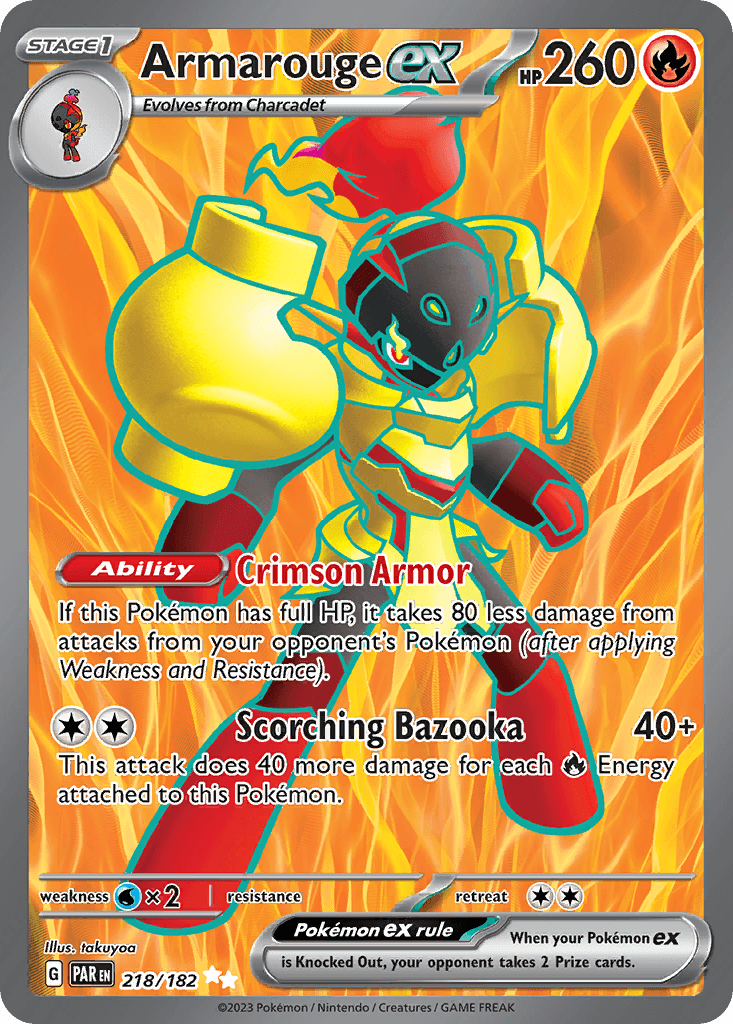 Armarouge ex, 218/182, Standard