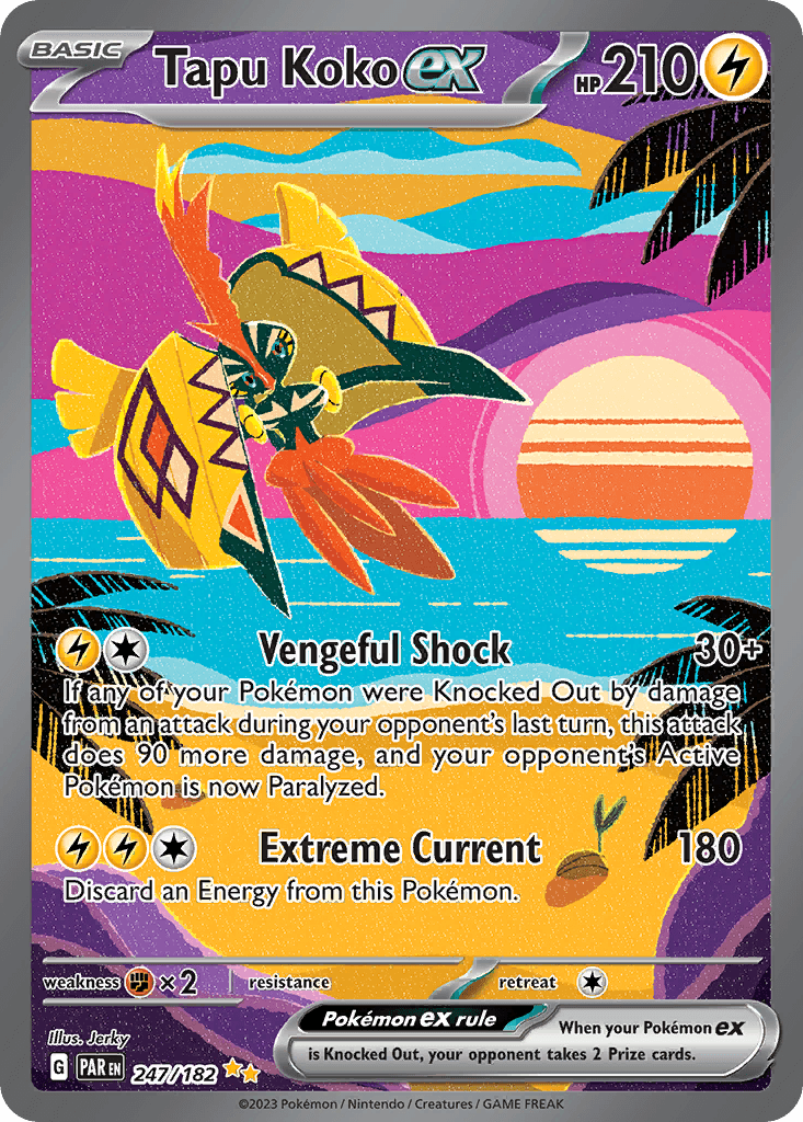 Tapu Koko ex, 247/182, Standard