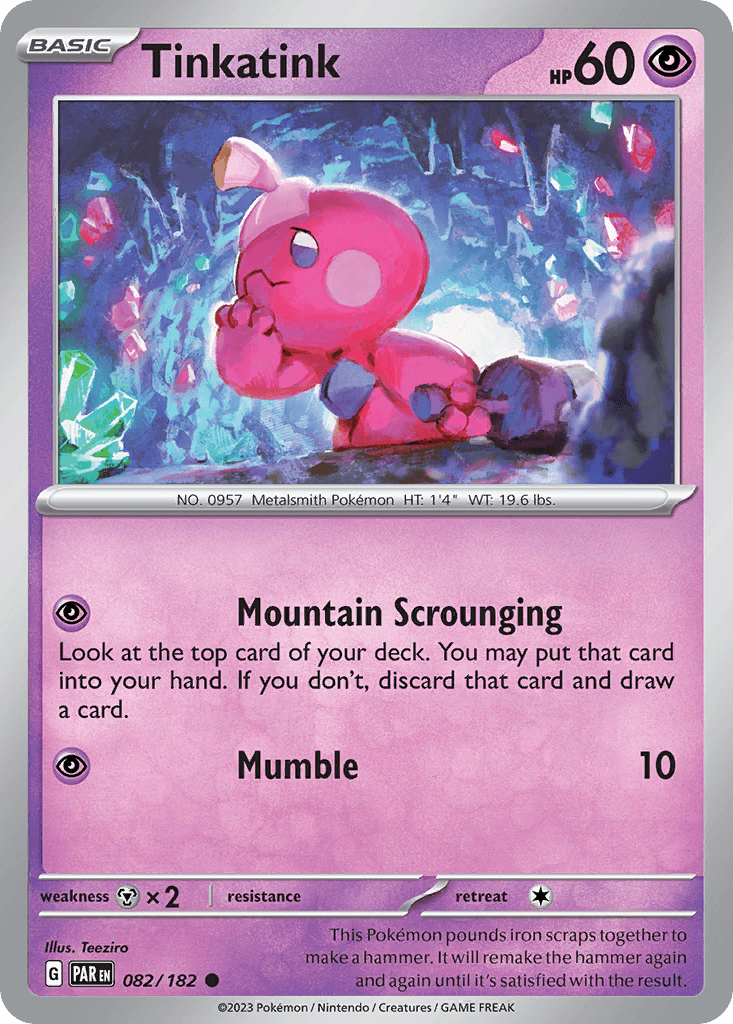 Tinkatink, 82/182, Standard