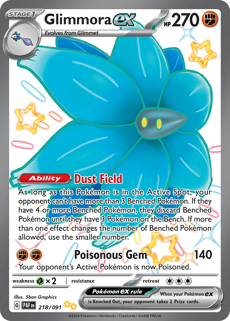 Glimmora ex, 218/91, Standard
