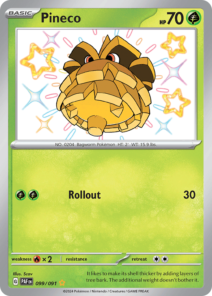 Pineco, 99/91, Standard
