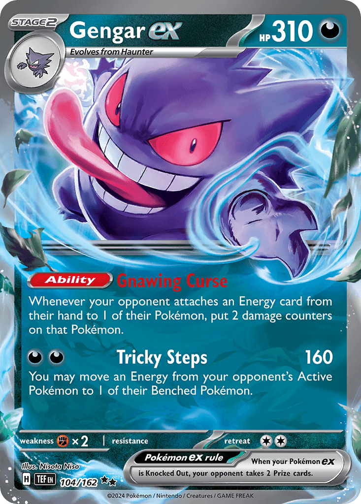 Gengar ex, 104/162, Standard