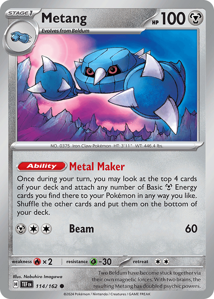 Metang, 114/162, Standard