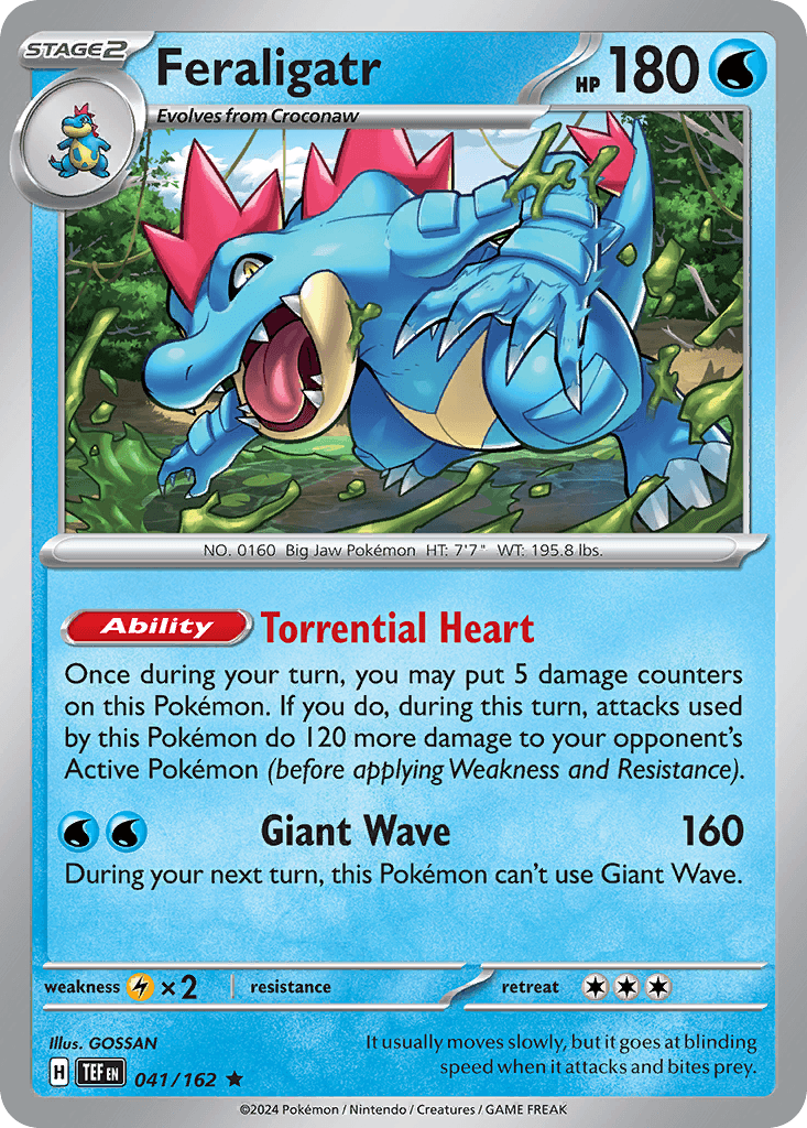 Feraligatr, 41/162, Standard