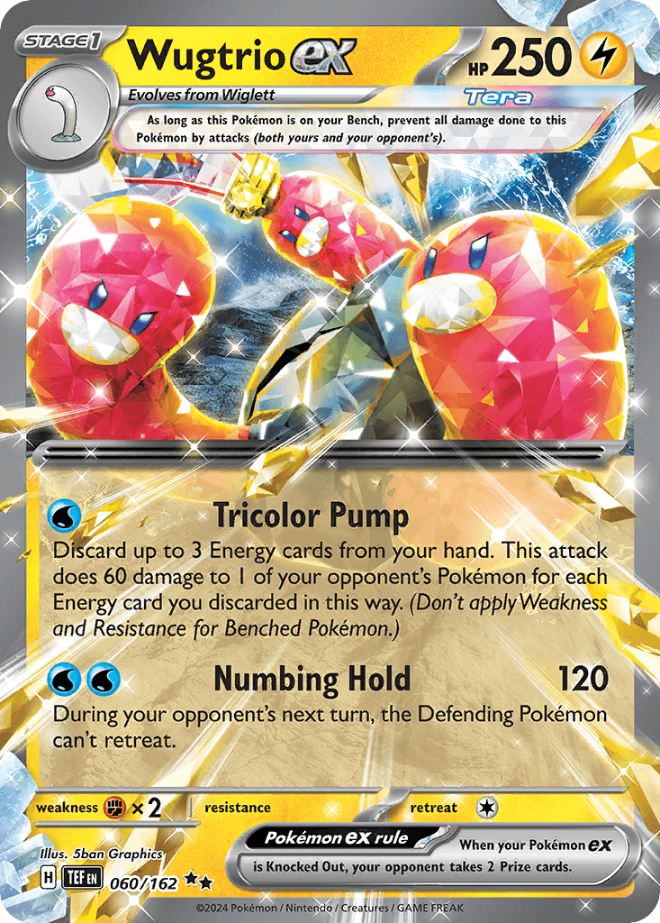 Wugtrio ex, 60/162, Standard