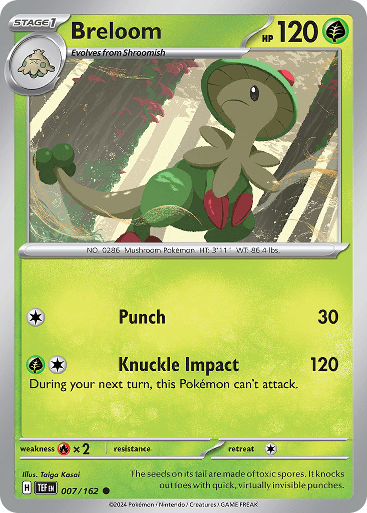 Breloom, 7/162, Standard