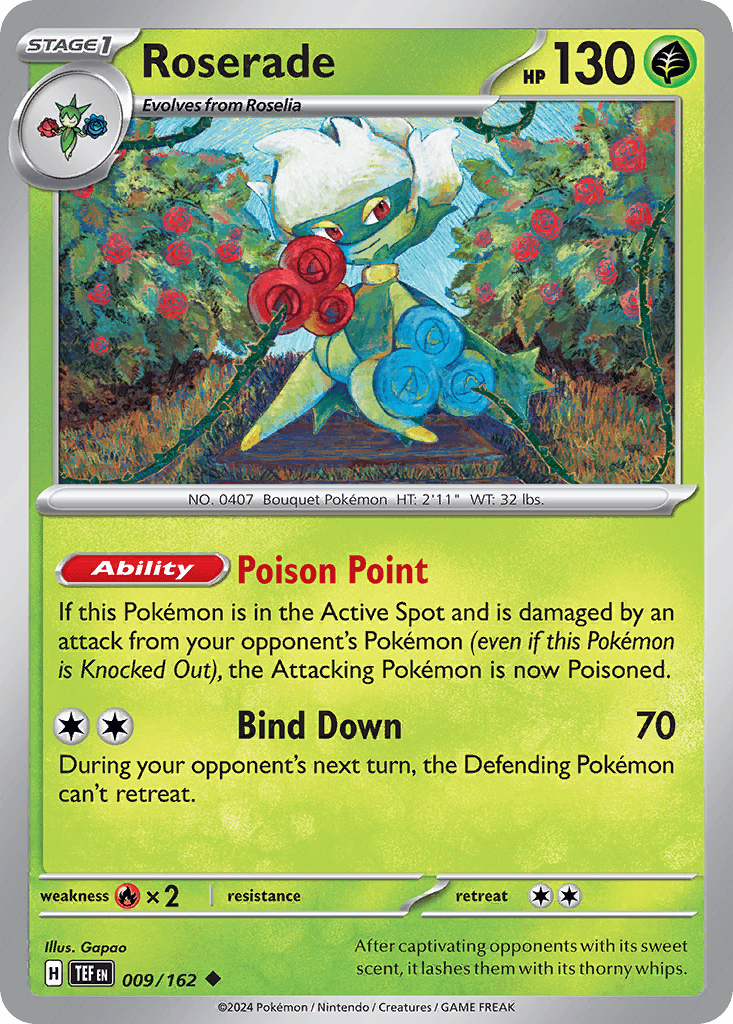 Roserade, 9/162, Standard